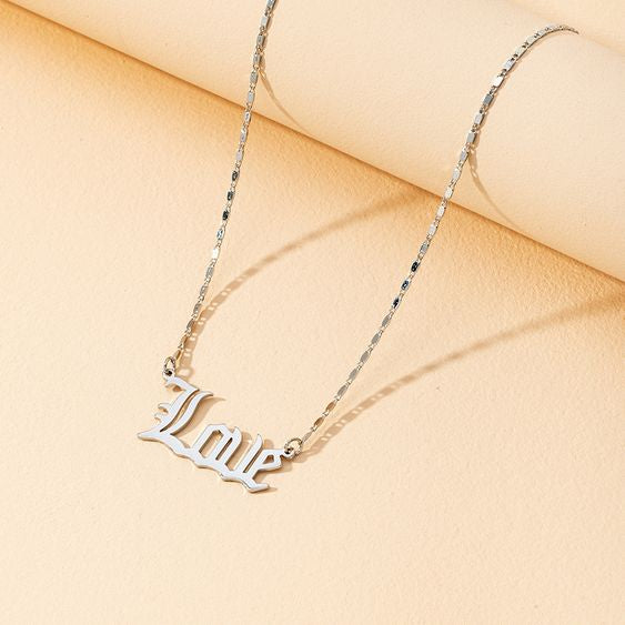 Love Necklace-Silver